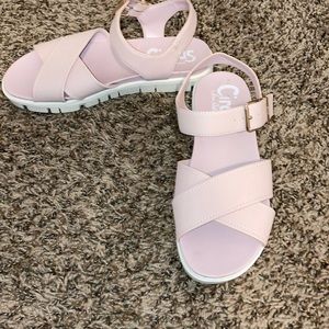 Pink sandals